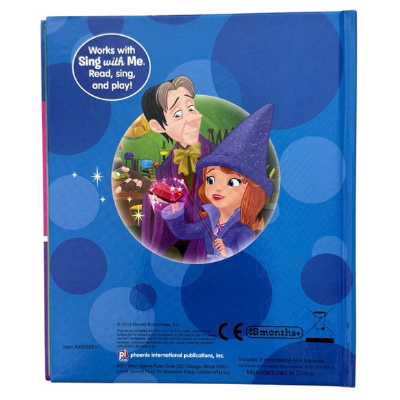 Disney Reading and Music Book Set with Minnie and Mickey, set of 3 (G473) - Picture 8 of 8